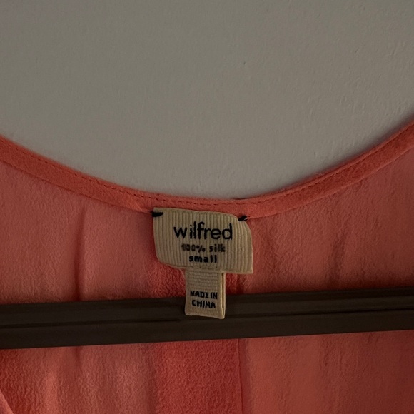 Aritzia Wilfred Blouse (Orange/Peachy Colour) - Picture 2 of 2